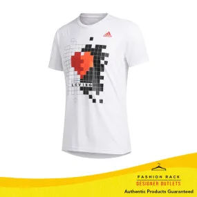 Adidas Own The Run Valentine Tee White