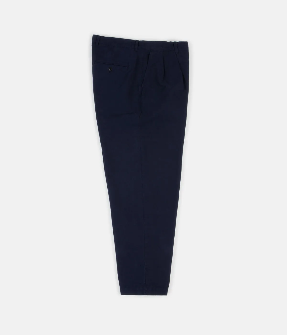 Albam Pleat Trousers - Navy