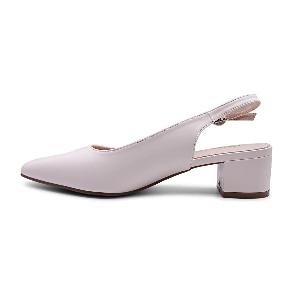 Bata JANIS Slingback Kitten Block Heel