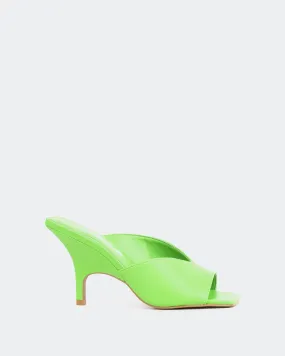 Caviana, Green Leather/Cuir Vert