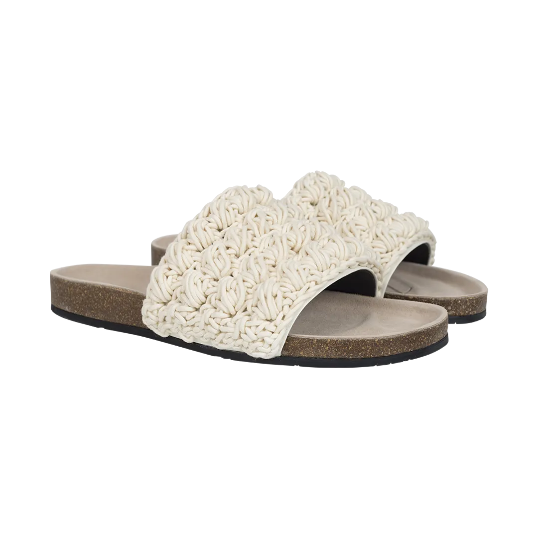 Crochet Comfort Easy Slide Sandals