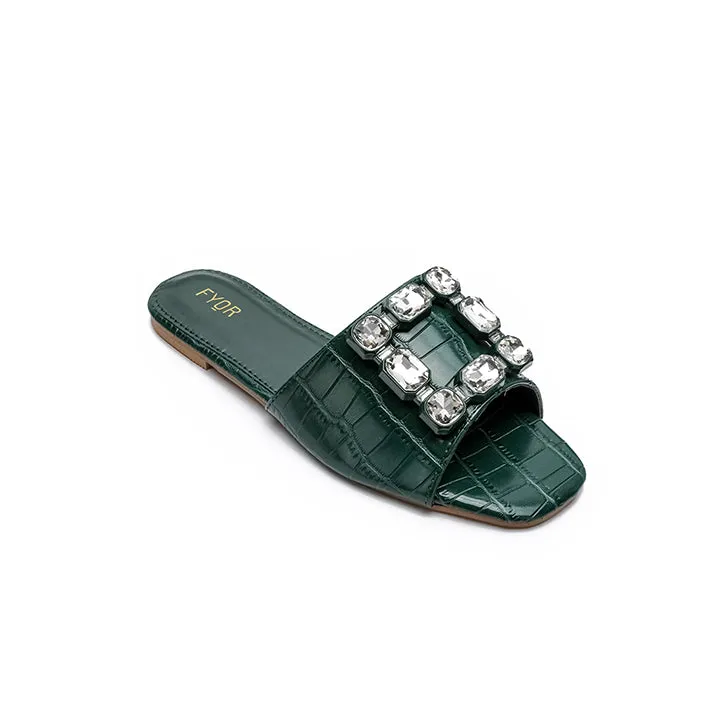 Embellished Flat Sandals MY 223