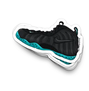 Foamposite Pro "Aqua" Sneaker Sticker