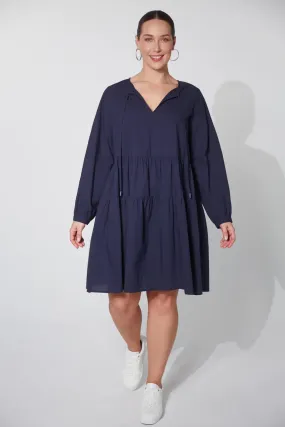 HAVEN Montrose Dress MIDNIGHT