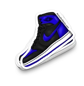 Jordan 1 "Royal" Sneaker Sticker