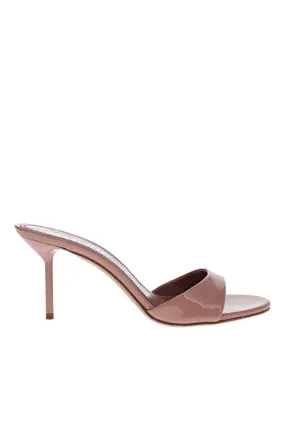 Lidia Dark Phard Patent Leather Mule