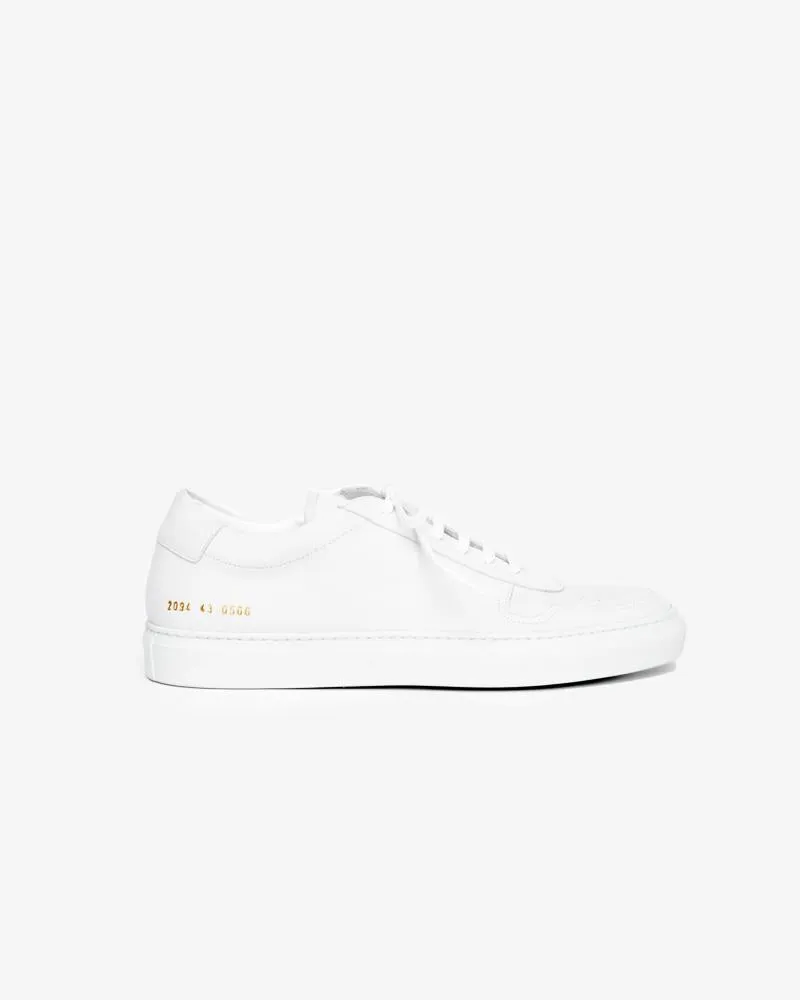 Nubuck BBall Low Sneakers 2094 in White