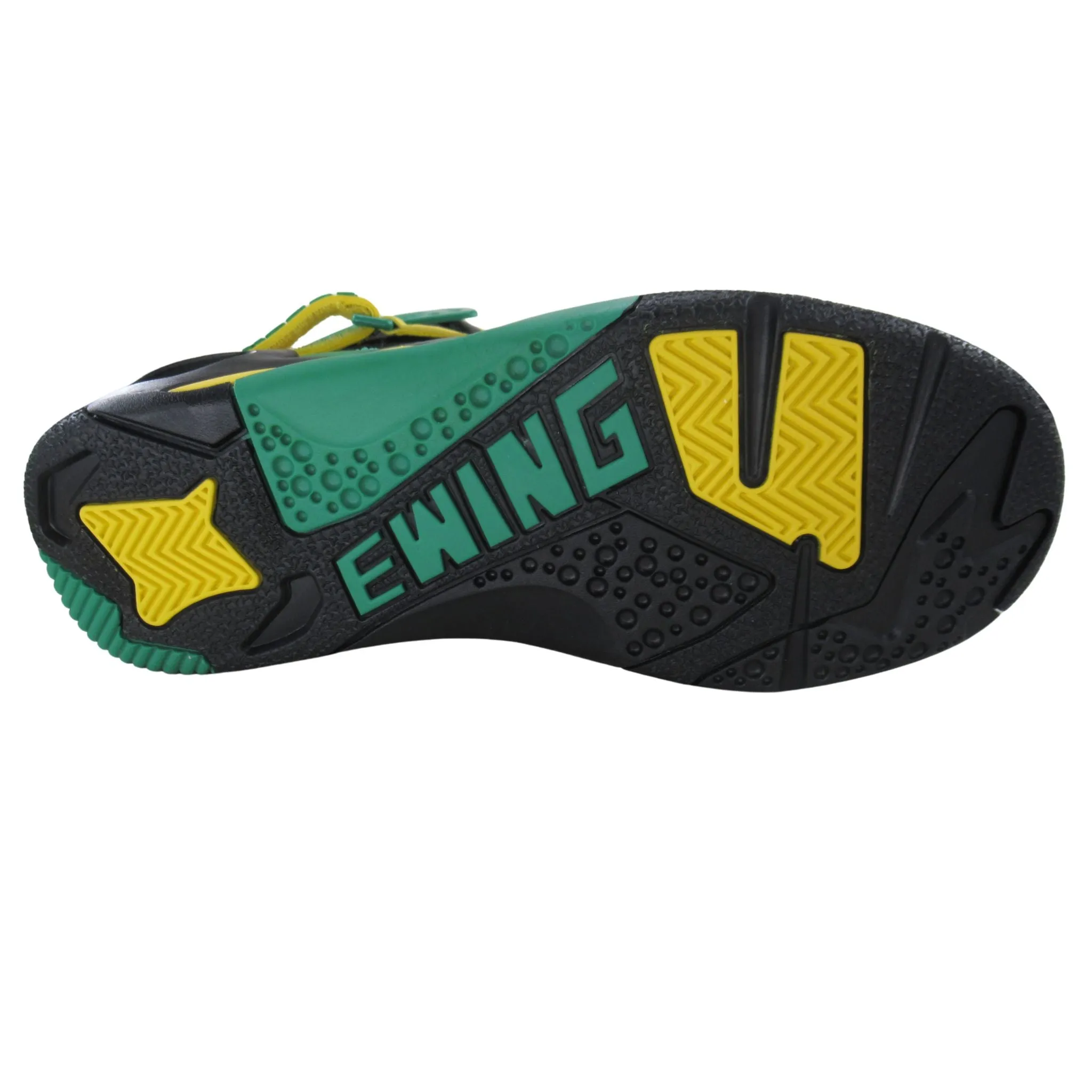 Patrick Ewing Athletics Men's 1BM02465-041 Rogue Jamaica Jamrock Basketball Shoes