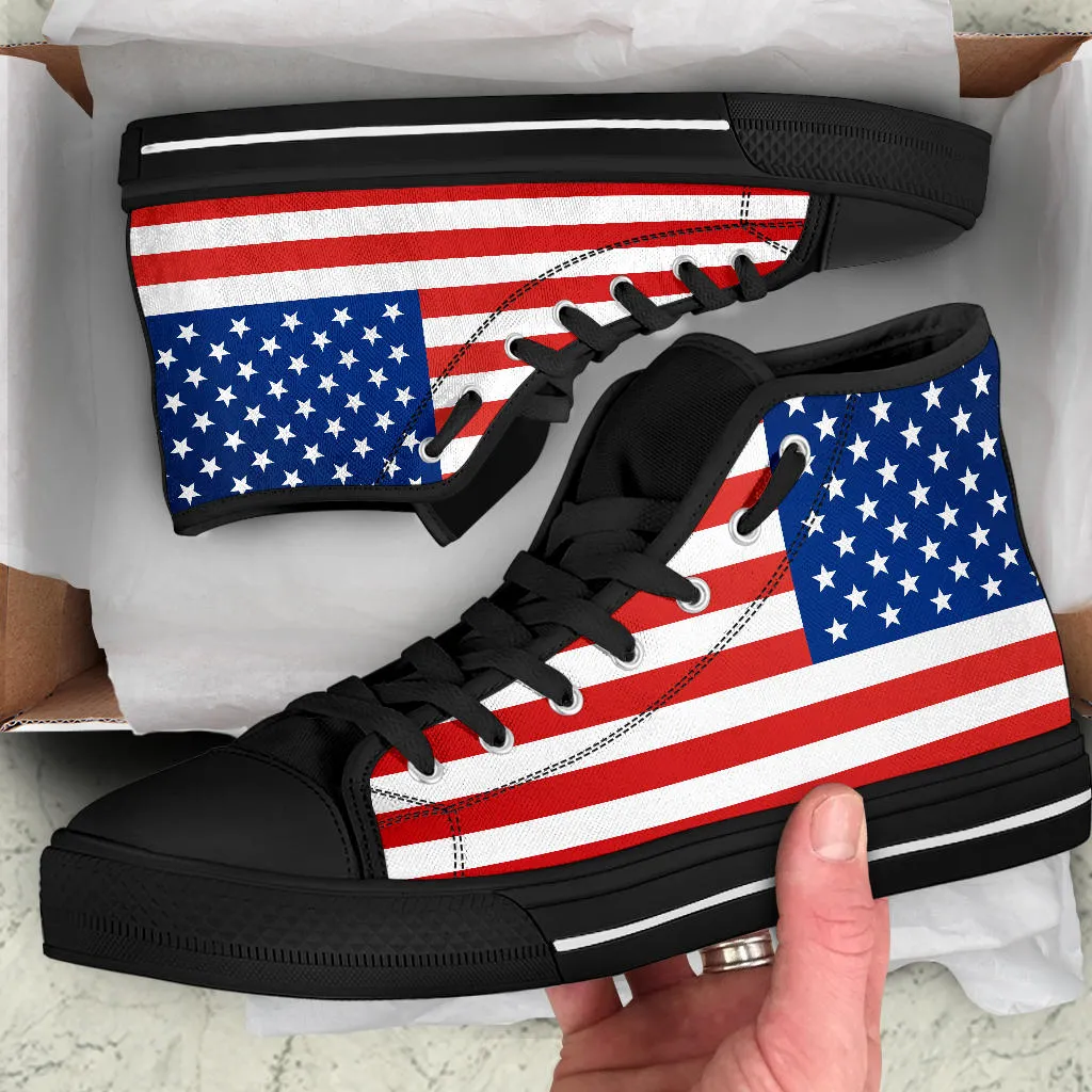 USA Flag - High Tops