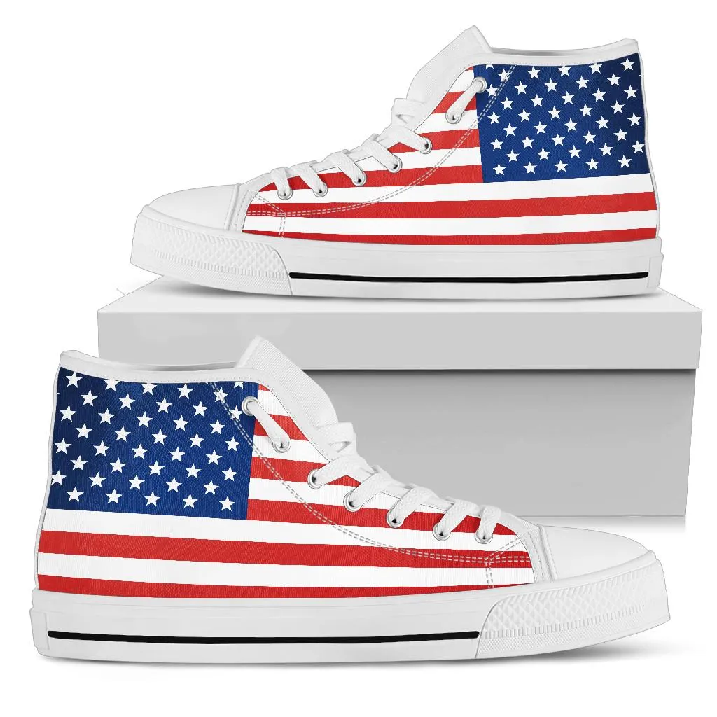 USA Flag - High Tops