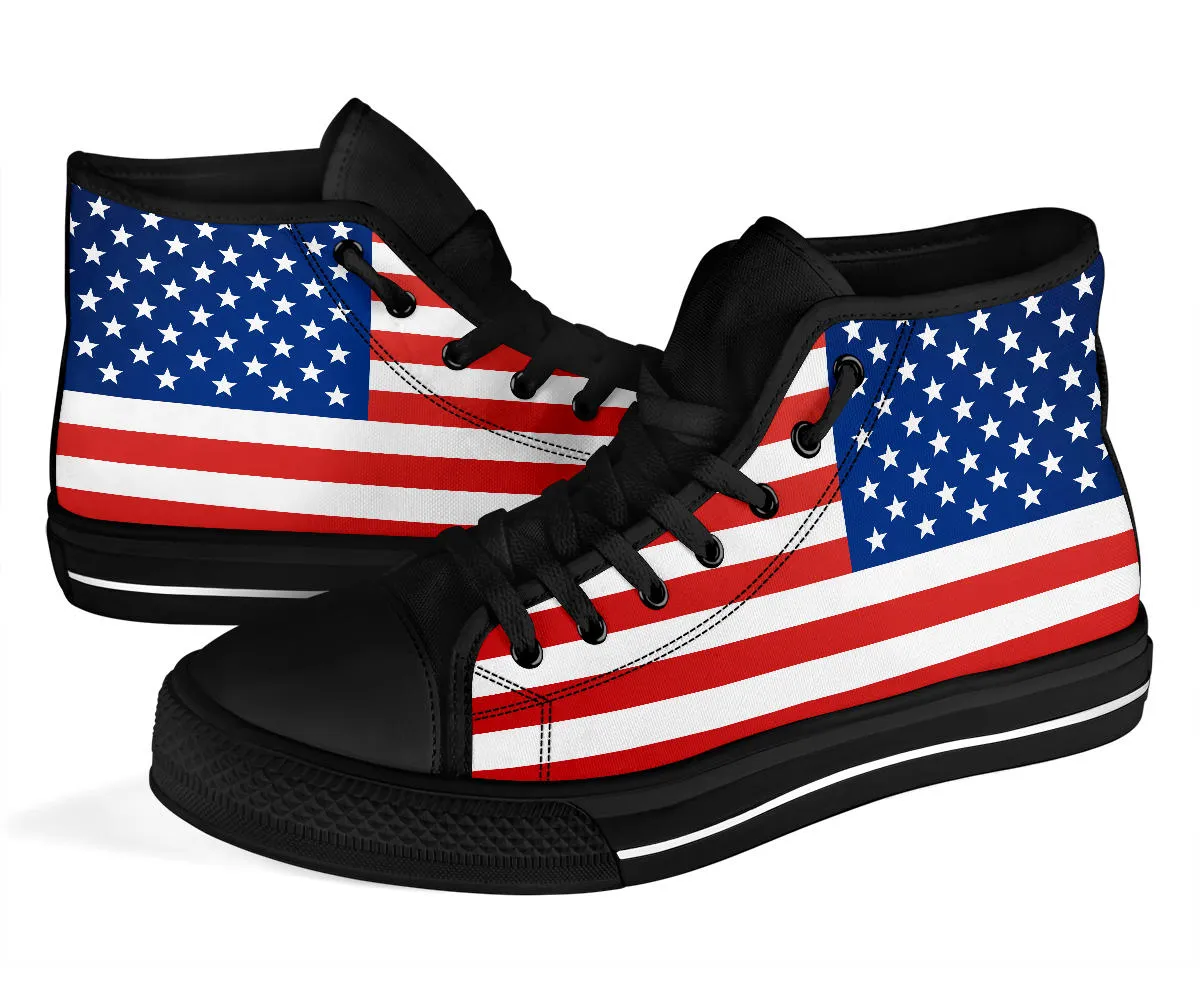 USA Flag - High Tops