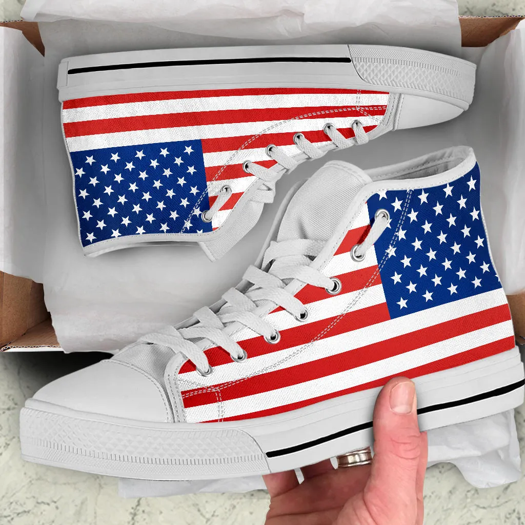 USA Flag - High Tops