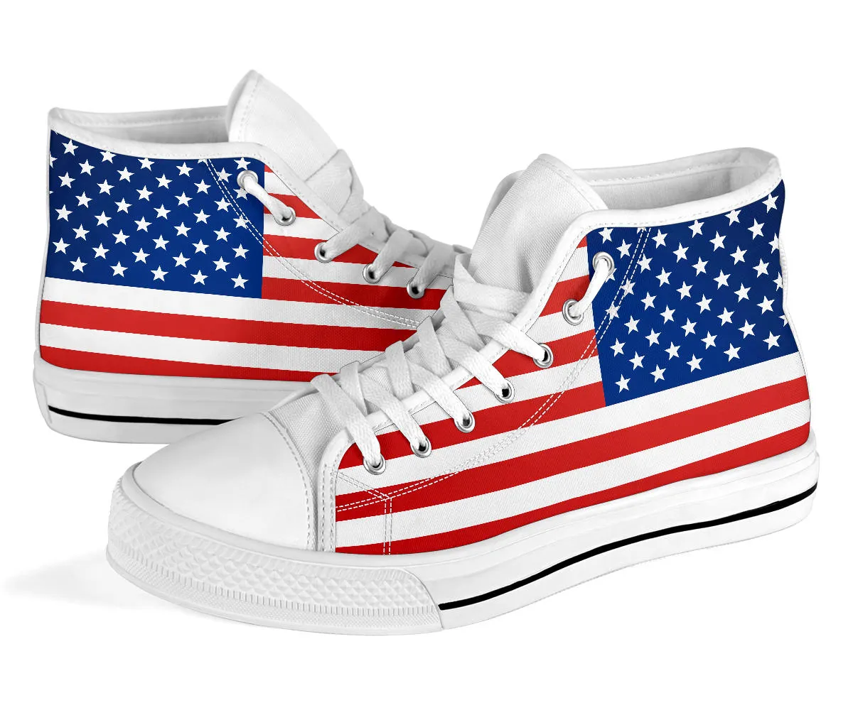 USA Flag - High Tops