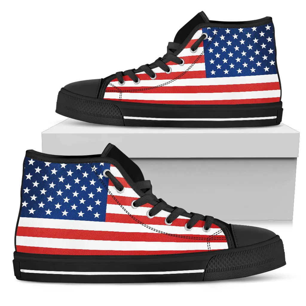 USA Flag - High Tops