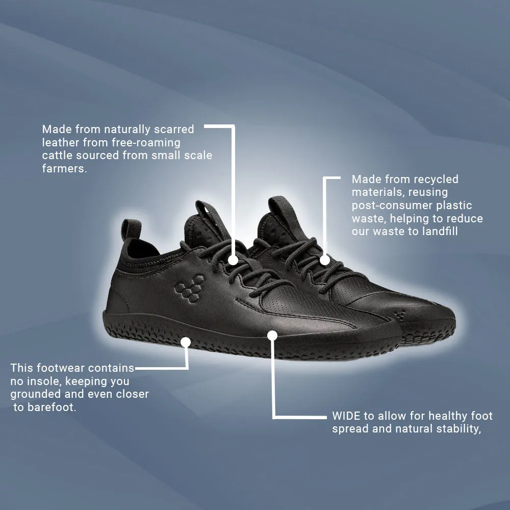 Vivobarefoot Primus School II (Junior) - Obsidian